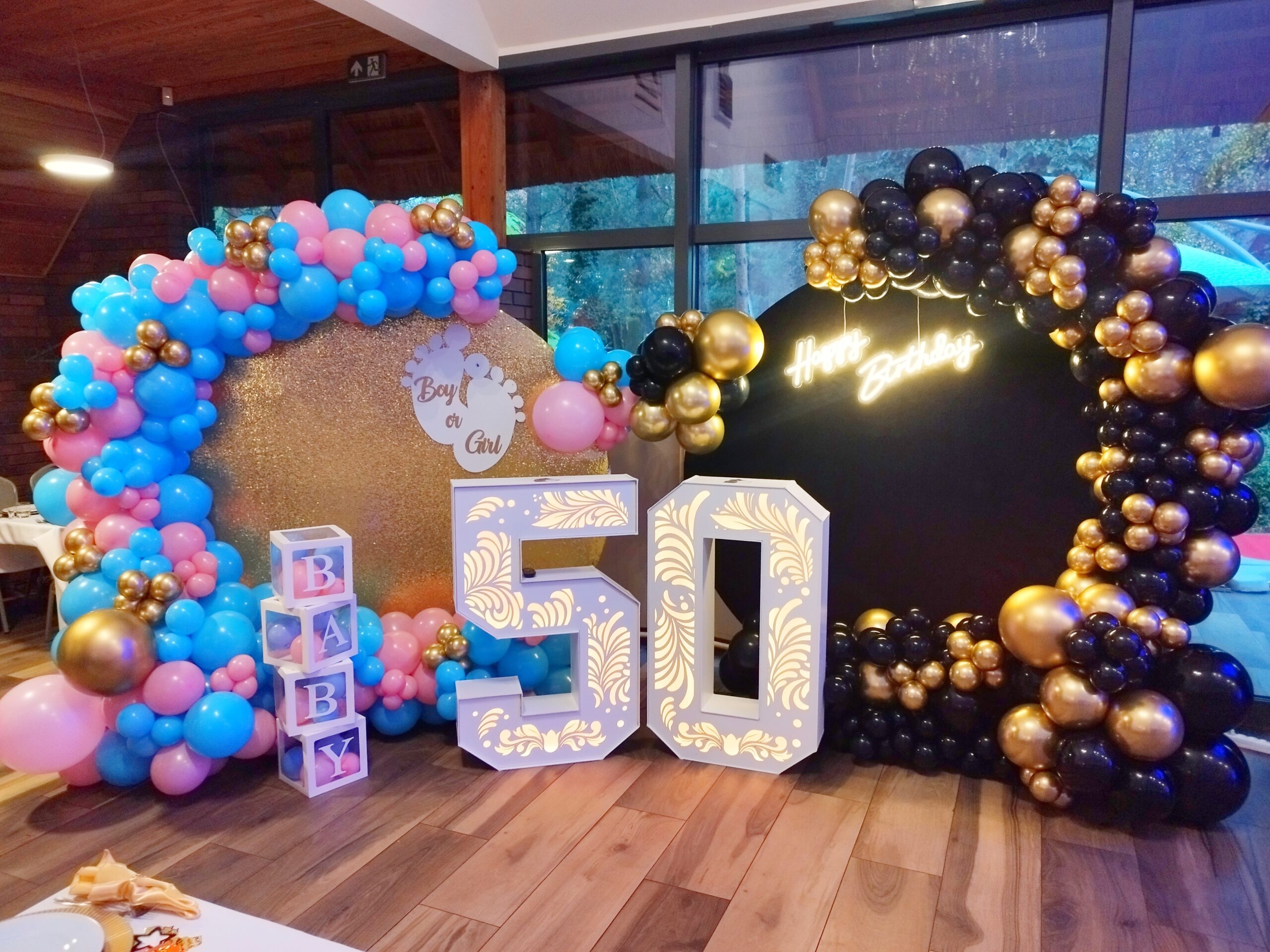 ścianka okolicznościowa