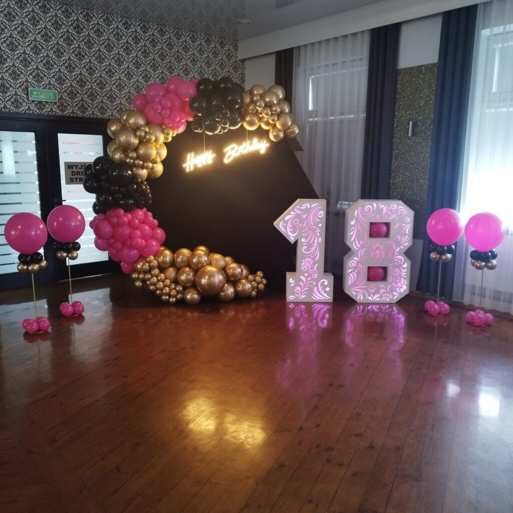 Ścianki okolicznościowe i fotobudka