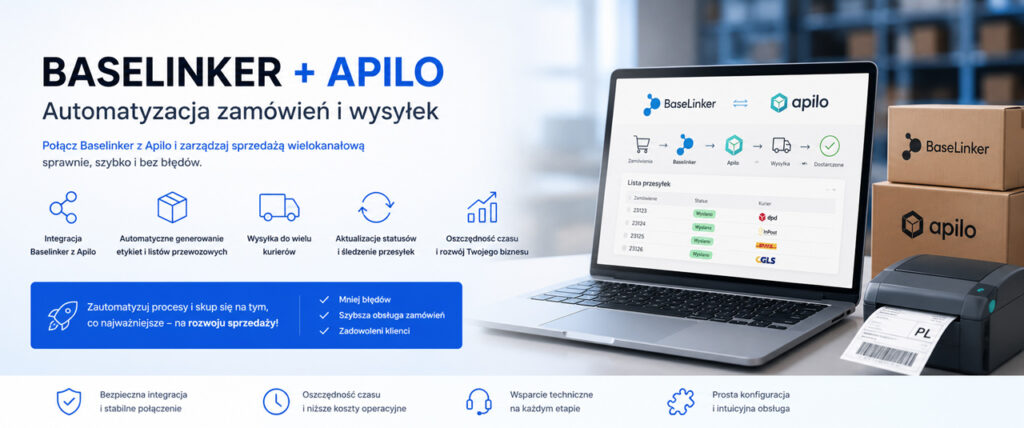 konfiguracja Baselinker i Apilo